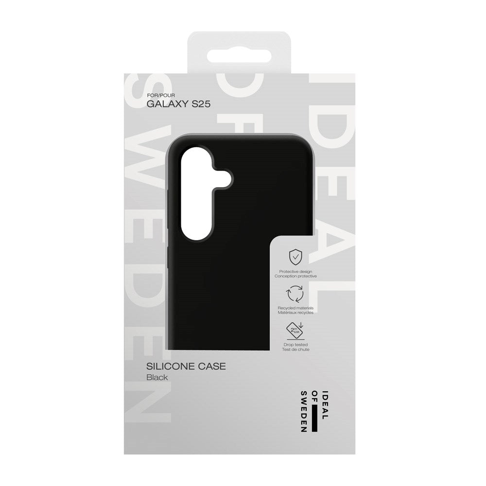 iDeal Of Sweden - Samsung Galaxy S25 - Silikone Cover - Black