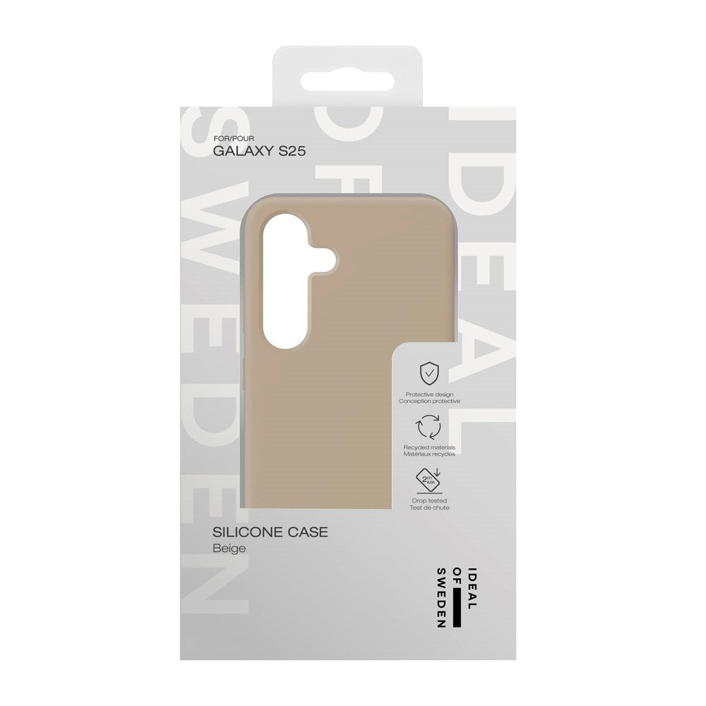 iDeal Of Sweden - Samsung Galaxy S25 - Silikone Cover - Beige