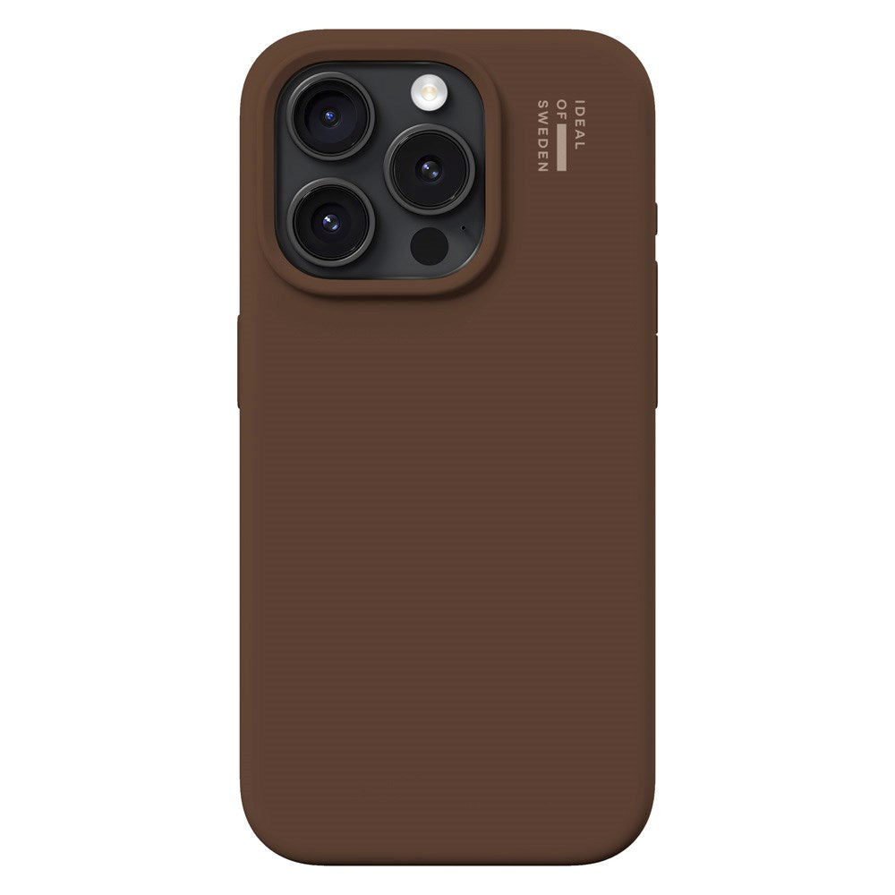 iPhone 16e / 15 / 14 / 13 iDeal Of Sweden Silikone Cover - MagSafe Kompatibel - Mocha Mousse