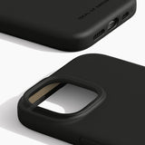 iDeal Of Sweden Silicone Cover til iPhone 16e / 15 / 14 / 13 - MagSafe Kompatibelt - Black