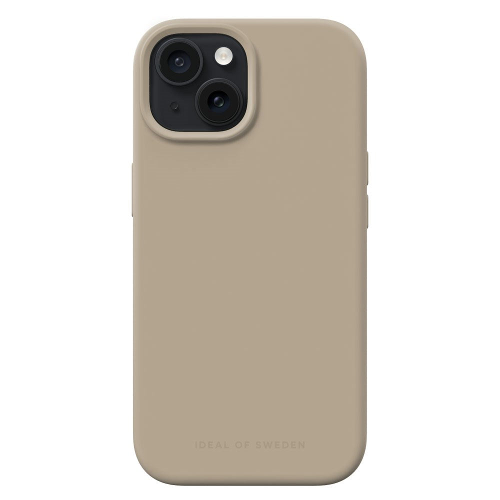 iDeal Of Sweden Silicone Cover til iPhone 16e / 15 / 14 / 13 - Beige