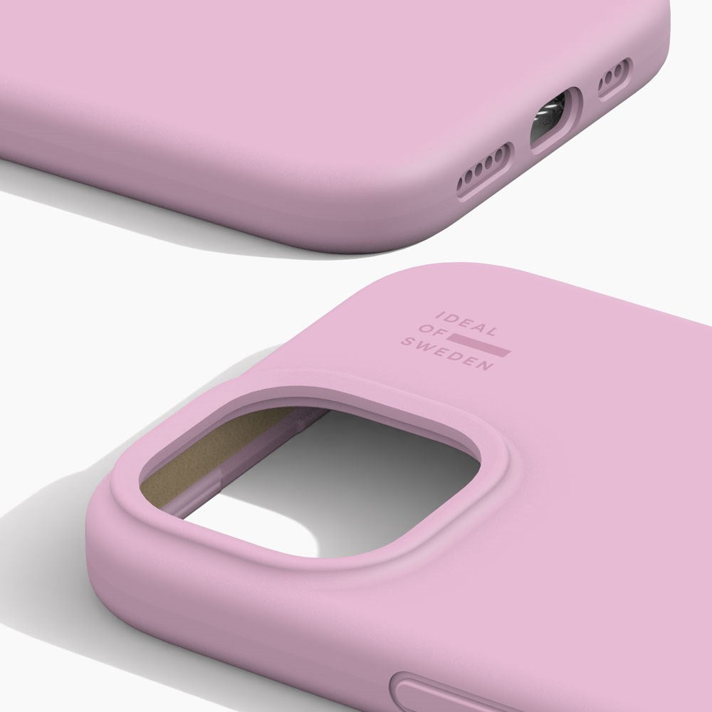 iDeal Of Sweden Silicone Cover til iPhone 16e / 15 / 14 / 13 - Bubblegum Pink