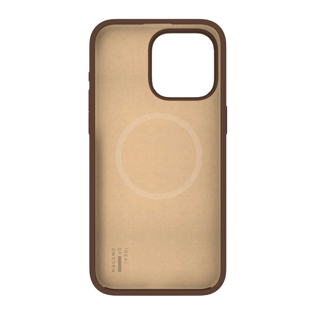 iPhone 15 Pro Max iDeal Of Sweden Silikone Cover - MagSafe Kompatibel - Mocha Mousse