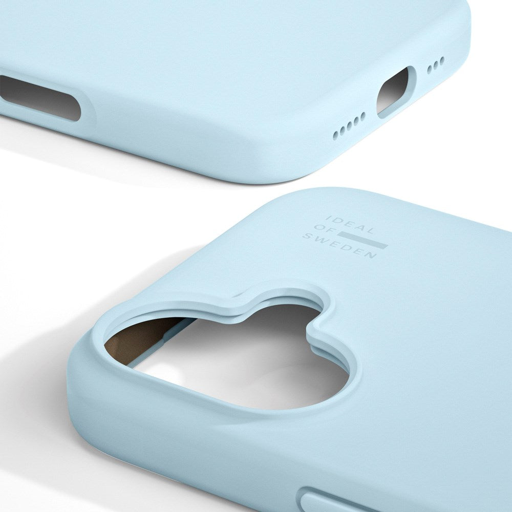 iPhone 17 iDeal Of Sweden Silikone Cover - MagSafe Kompatibelt - Light Blue