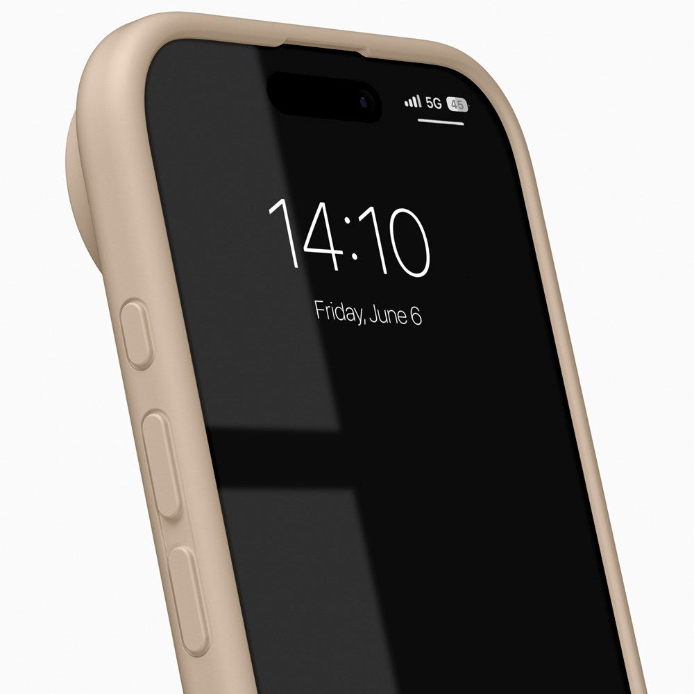 iPhone Air iDeal Of Sweden Silikone Cover - MagSafe Kompatibelt - Beige