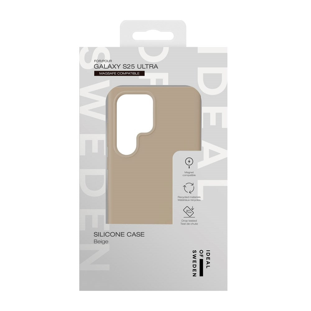 iDeal Of Sweden - Samsung Galaxy S25 Ultra - Silikone Cover - MagSafe Kompatibel - Beige