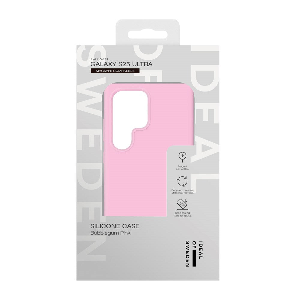 iDeal Of Sweden - Samsung Galaxy S25 Ultra - Silikone Cover - MagSafe Kompatibel - Bubblegum Pink