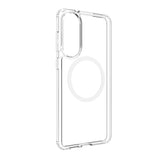 dbramante1928 Samsung Galaxy S25 Edge Iceland Pro Case - 100% Genbrugsplast - MagSafe Kompatibel - Gennemsigtig / Hvid