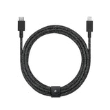 Native Union Belt Kabel USB-C til Lightning m. Læderspænde 3 meter - Cosmos