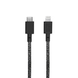 Native Union Belt Kabel USB-C til Lightning m. Læderspænde 3 meter - Cosmos