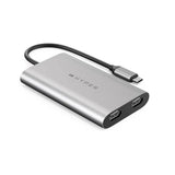 Hyperdrive USB-C til 2 x HDMI Adapter - Sølv