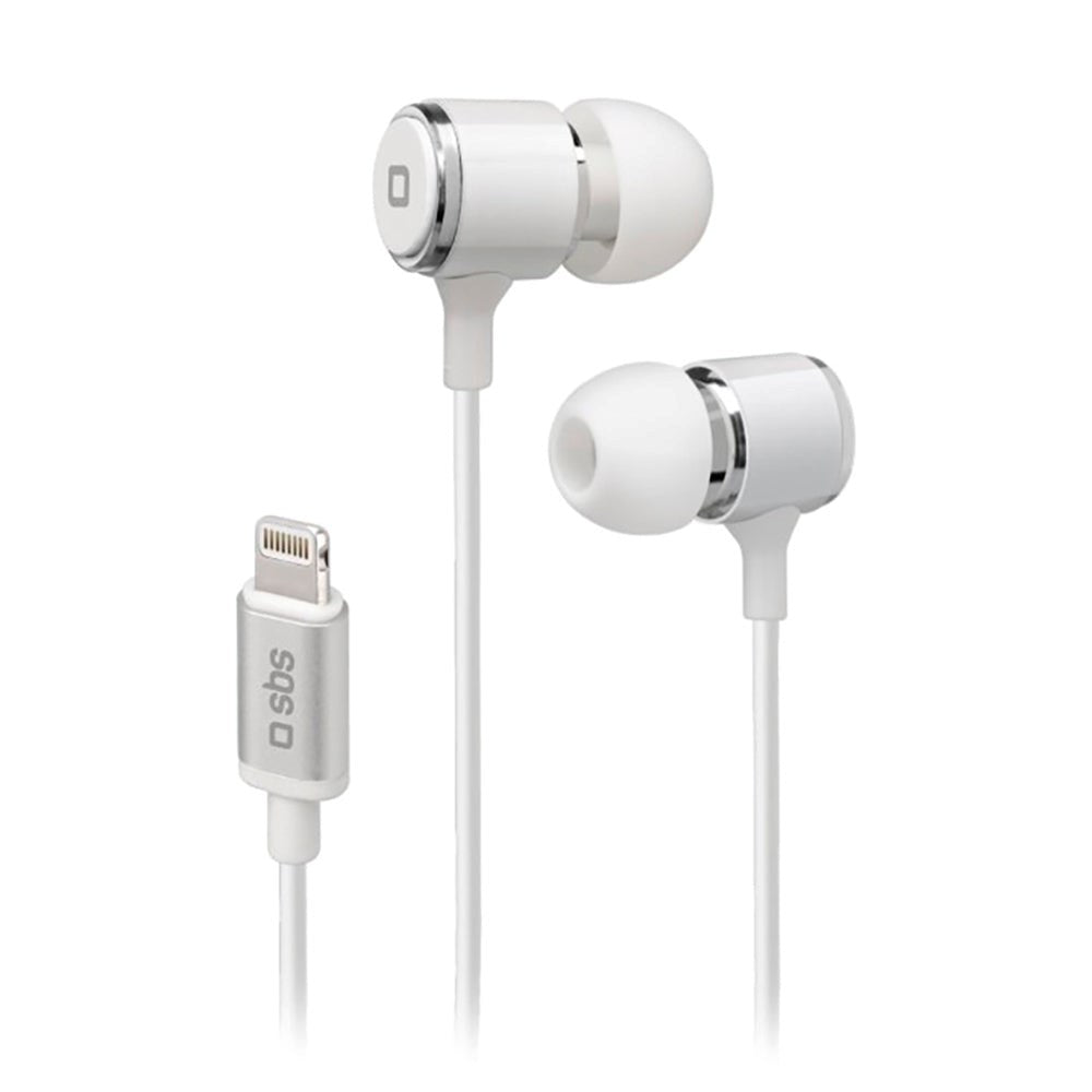 SBS Studio Mix 100 Høretelefon In-Ear m. Lightning- Hvid - (DEMO)