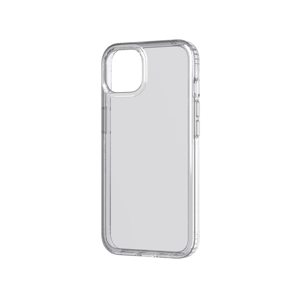 iPhone 13 Tech21 EVO Clear Bagside Cover - Gennemsigtig