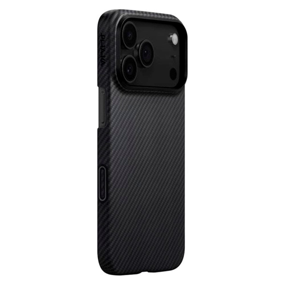 PITAKA iPhone 17 Pro Ultra Slim Bagside Cover - MagSafe Kompatibel - Black / Grey