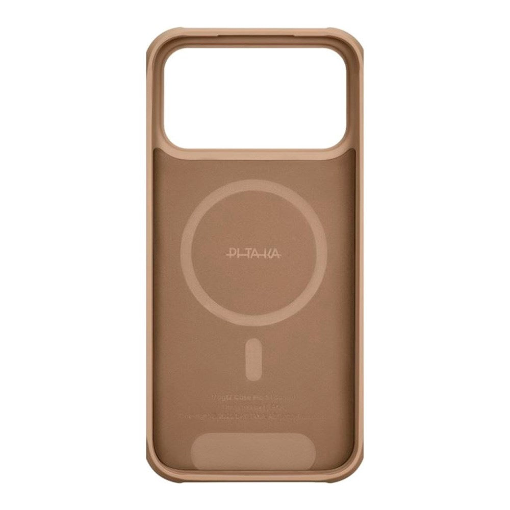 PITAKA iPhone 17 Pro Aramid ProGuard Bagside Cover - MagSafe Kompatibel - Sunset