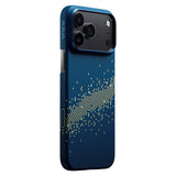 PITAKA iPhone 17 Pro Ultra Slim Bagside Cover - MagSafe Kompatibel - Milky Way Galaxy