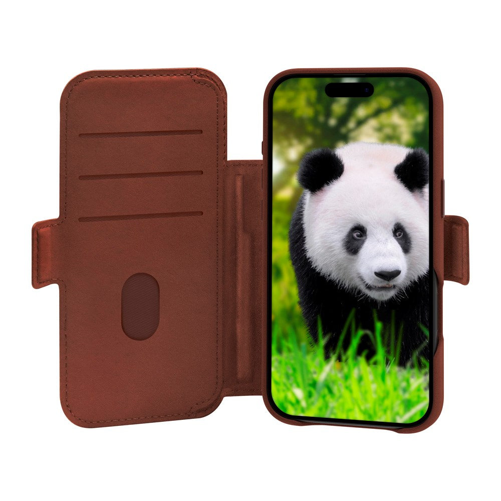 dbramante1928 iPhone Air Lynge Cover - MagSafe Kompatibel - Dark Tan