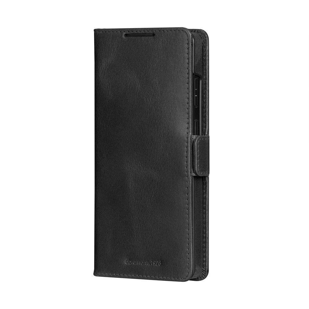 Samsung Galaxy S25 Ultra - dbramante1928 Lynge - Ægte Læder 2-i-1 Flip Cover - Black