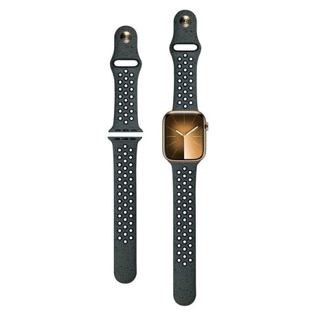 Apple Watch Silikonerem (42/44/SE/45/46/49mm) Lippa FLOUR - Grøn