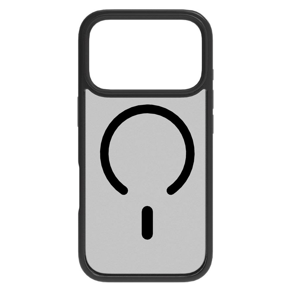 Lippa iPhone 17 Pro Hybrid Bagside Cover - MagSafe Kompatibel - Mat / Sort