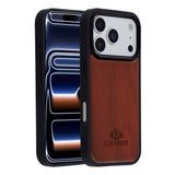 iPhone 17 Pro - EIDERWOOD Magnetisk Træcover - MagSafe Kompatibel - Palisander