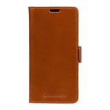 Samsung Galaxy S10 - dbramante1928 Lynge 2-i-1 Ægte Læder Flip Cover - Tan