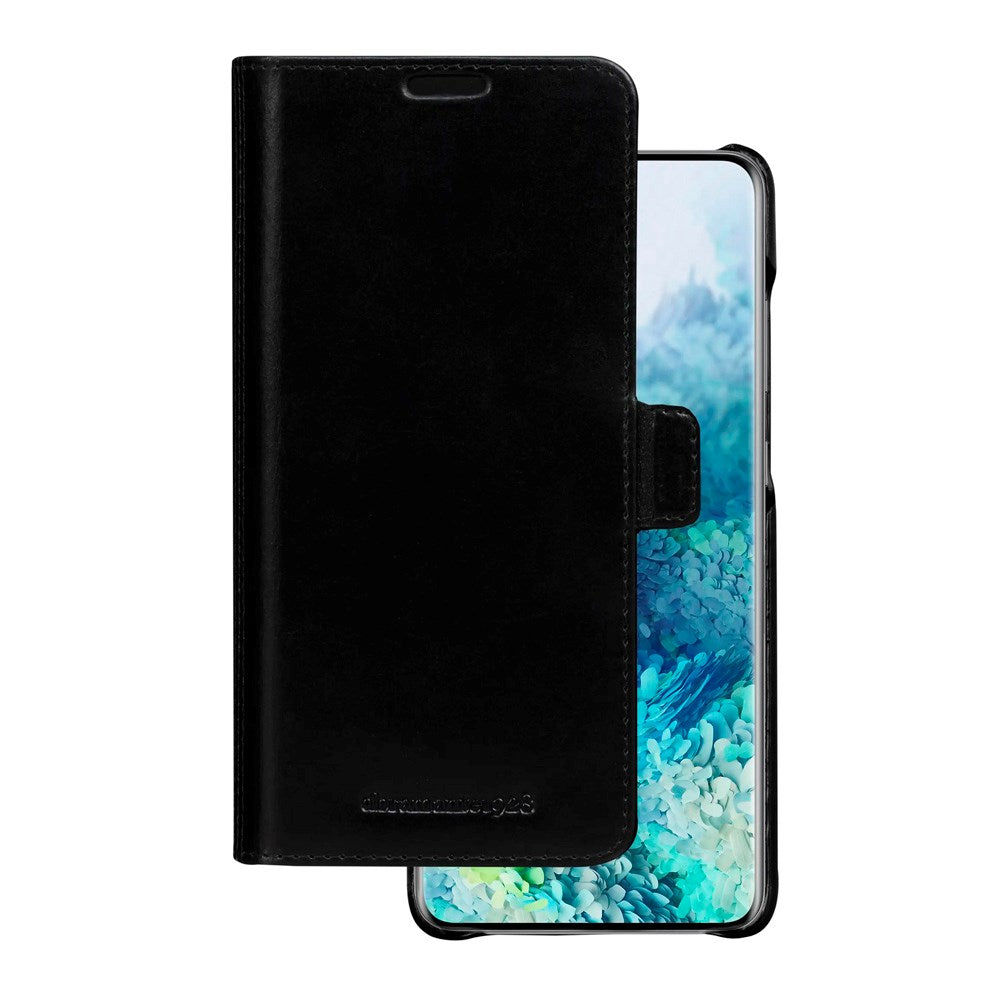 Samsung Galaxy S20+ (Plus) - dbramante1928 Lynge 2-i-1 Ægte Læder Flip Cover - Black