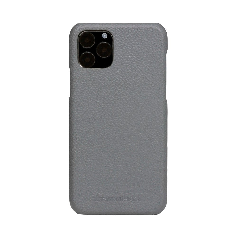 iPhone 11 Pro - dbramante1928 Lynge 2-i-1 Ægte Læder Flip Cover - Pebbled Grey