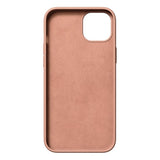 Nudient iPhone 15 Base Silicone Mobil Cover - Peach Orange