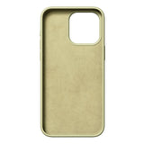 Nudient iPhone 15 Pro Base Silikon Skal - Pale Yellow