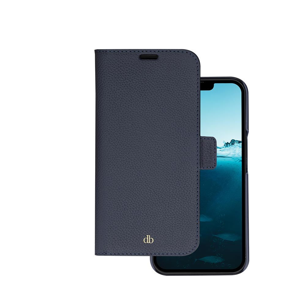 Dbramante1928 New York 2-i-en Flipcover til iPhone 14 - Blå