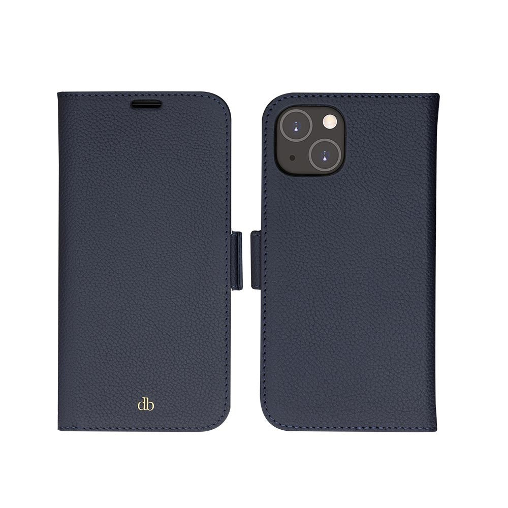 Dbramante1928 New York 2-i-en Flipcover til iPhone 14 - Blå