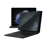 PanzerGlass - Microsoft Surface Laptop 13.5" - Hærdet Skærmbeskyttelsesglas - Privacy Funktion - Gennemsigtig/Sort