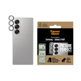 Samsung Galaxy Z Fold7 - PanzerGlass PicturePerfect Kameralinsebeskytter - Gennemsigtig / Sort