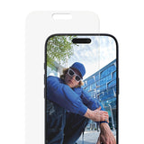 PanzerGlass iPhone 17 Pro Max Hærdet Beskyttelsesglas inkl. EasyAligner - Classic Fit - Gennemsigtig