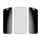 iPhone 17 Pro PanzerGlass 2-Way Privacy Skærmbeskyttelsesglas - Ultra-Wide Fit - Gennemsigtig - (DEMO)