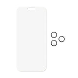 iPhone 17 Pro Max PanzerGlass 2-in-1 Classic Bundle m. Classic Fit Skærmbeskyttelse & Hoops Kameralinsebeskyttelse - Gennemsigtig