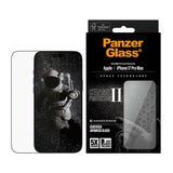 iPhone 17 Pro Max PanzerGlass Ceramic Skærmbeskyttelsesglas m. EasyAligner - Ultra Wide Fit - Gennemsigtig