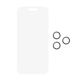 iPhone 17 Pro PanzerGlass 2-in-1 Classic Bundle m. Classic Fit Skærmbeskyttelse & Hoops Kameralinsebeskyttelse - Gennemsigtig