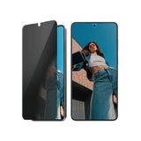 Samsung Galaxy S25 Edge Ultra Wide Fit Beskyttelsesglas m. EasyAligner - Privacy - Gennemsigtig