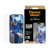 PanzerGlass iPhone 17 Pro Hærdet Beskyttelsesglas inkl. EasyAligner - Classic Fit - Gennemsigtig - (DEMO)