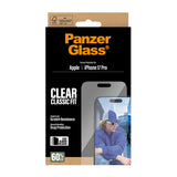 PanzerGlass iPhone 17 Pro Hærdet Beskyttelsesglas inkl. EasyAligner - Classic Fit - Gennemsigtig