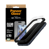PanzerGlass iPhone 17 Pro Hærdet Beskyttelsesglas inkl. EasyAligner - Classic Fit - Gennemsigtig - (DEMO)