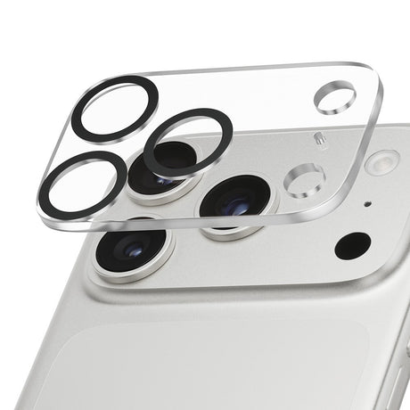 iPhone 17 Pro PanzerGlass PicturePerfect Kamerabeskyttelsesglas - Gennemsigtig / Sort - (DEMO)