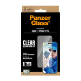 PanzerGlass iPhone 17 Pro Hærdet Beskyttelsesglas inkl. EasyAligner - Ultra Wide Fit - Gennemsigtig