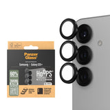 PanzerGlass Samsung Galaxy S25+ (Plus) Hoops - Beskyttelse til Kamera - Gennemsigtig / Sort