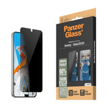 PanzerGlass - Samsung Galaxy S25 - Ultra-Wide Fit Skærmbeskyttelsesglas - Privacy Funktion - Gennemsigtig