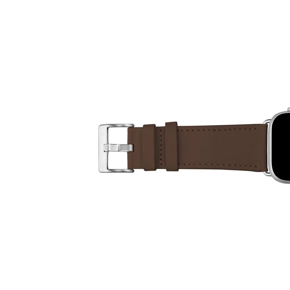 Apple Watch (38/40/SE/41/42mm) Puro E-CLASSIC Vegansk Læder Rem - Brun