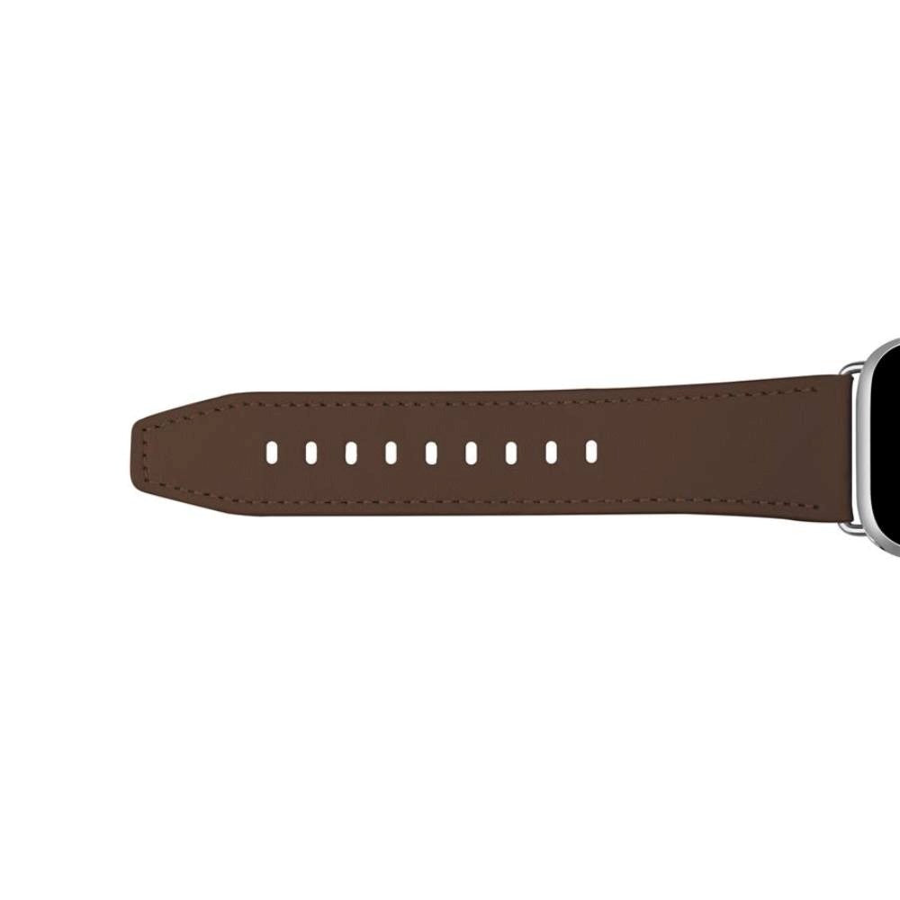 Apple Watch (38/40/SE/41/42mm) Puro E-CLASSIC Vegansk Læder Rem - Brun