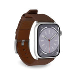 Apple Watch (38/40/SE/41/42mm) Puro E-CLASSIC Vegansk Læder Rem - Brun